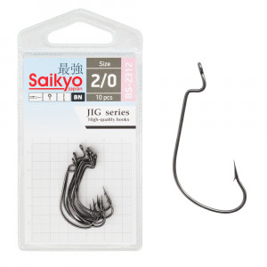 Крючки Saikyo BS-2312 BN №2/0 (10 шт) Крючки Saikyo BS-2312 BN №2/0 (10 шт)