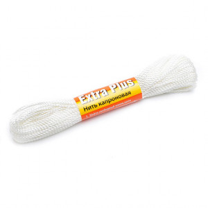 Нитки капроновые Extra, моток, белые (30 м, 187tex..