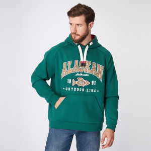 Толстовка Alaskan Promo Hoodie зеленый L Толстовка Alaskan Promo Hoodie зеленый L