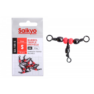 Вертлюг Saikyo SA-105-S - 10 шт (10кг) Вертлюг Saikyo SA-105-S - 10 шт (10кг)